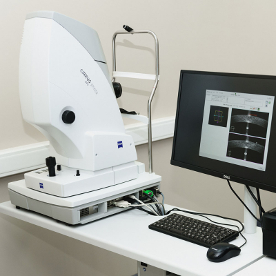Оптический когерентный томограф и фундус камера